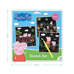 Набір гравюр Peppa Pig "Веселі розваги" Dodo 200185 - мініатюра 3