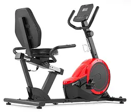 Горизонтальний велотренажер Hop-Sport HS-060L Pulse червоний 2020 - мініатюра 10