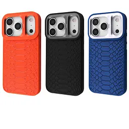 Чохол Kajsa Snake Pattern with Magnetic Ring iPhone 17 Pro Max в асортименті