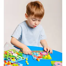 Мозаїка дерев'яна Vladi Toys Ферма ZB2002-01 - мініатюра 3
