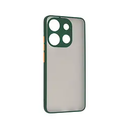 Чехол-накладка для TECNO Spark Go 2023 (BF7), Frosted Matte, зеленый, противоударный чехол с защитой всего корпуса, термополиуретан TPU + поликарбонат PC, ArmorStandart (ARM72397)