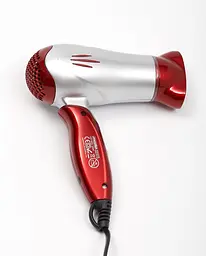 Фен дорожній Mesko MS 2226, 1200 Вт 2 швидкості підвісна петля компактний складана ручка 1 шт. сірий (33705-IS) - мініатюра 3