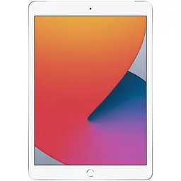 iPad 10.2 (8 Gen), 128 ГБ, Wi-Fi+4G, Silver (Grade B) Seller Refurbished