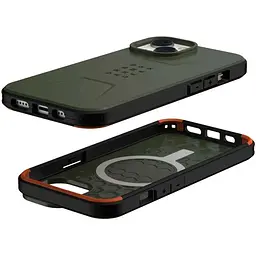 Оригінальний протиударний чохол UAG Civilian MagSafe для iPhone 13 / iPhone 14 Olive Drab  (114036117272) - мініатюра 7