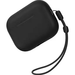 Чохол Blueo Liquid Silicone Case для Apple AirPods Pro 3 Black [151910]