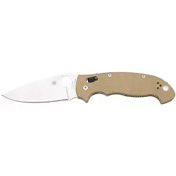 Ніж Spyderco Manix 2 XL Canvas Micarta Brown