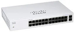 Комутатор CBS110 24xGE, 2x1G SFP Shared, Unmanaged Cisco teh0018099 - мініатюра 2