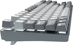 Клавіатура дротова GamePro Genesis Metallic Outemu Red Swithes USB Gray (MK110G) - мініатюра 4
