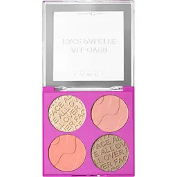 Палітра для обличчя Lamel All-Over Face palette №01 11.5 г - мініатюра 4