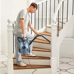 Пилосос для сухого прибирання Midea чорно-блакитний (MB08EUBU) - мініатюра 16
