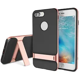 Чохол-накладка Rock TPU+PC Case Royce Series with Kickstand iPhone 7 Plus Rose Gold - мініатюра 2