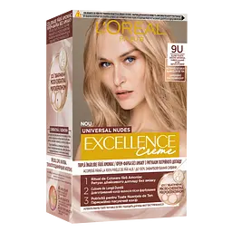 Стійка крем-фарба для волосся L'Oreal Paris Excellence Crème Universal Nudes 9U Універсальний дуже світло-русявий 192 мл