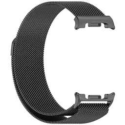 Ремінець металевий для смарт-годинника Google Pixel Watch 40,44,46 mm, Milanese Magnetic, сірий, міланська петля, браслет на магнітній застібці, сумісний з годинником Google Pixel Watch, для моделей з розміром корпусу 40,44,46 мм - мініатюра 3