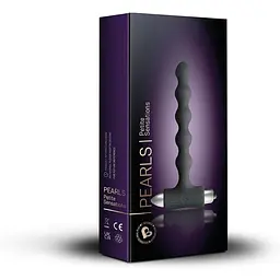 Анальний вібратор Rocks Off Petite Sensations Pearls Black - мініатюра 2