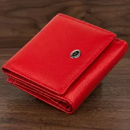 Компактний жіночий гаманець ST Leather 19259 червоний