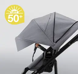 Коляска прогулянкова Britax-Romer Smile III Space Black/Brown Handle (2000034645) - мініатюра 8