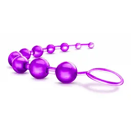 Анальний ланцюжок Blush B Yours Basic Beads Purple - мініатюра 3