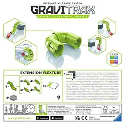 Додатковий набір до конструктора Ravensburger GraviTrax Action Pack FlexTube модуль для трас 269785 - мініатюра 7