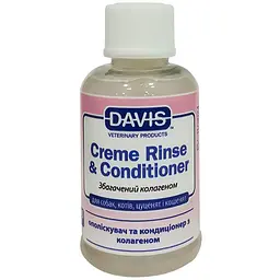 Ополіскувач та кондиціонер Davis Creme Rinse & Conditioner з колагеном для собак та котів 50 мл
