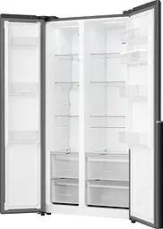 Холодильник Gorenje SBS, 179х62х92см, 2 двері, 344(197)л, А+, NF+, Інв., Зона св-ті, диспенсер, генератор льоду, Зовн. Диспл, чорний - мініатюра 5
