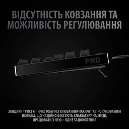 Клавіатура Logitech G PRO USB Black (920-009392) - мініатюра 7