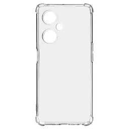 Прозрачный чехол для OnePlus Nord CE 3 Lite с защитой камеры и усиленными бортами, тонкий, силиконовый, бесцветный, ударопрочный, противоударный бампер с закрытой камерой, ArmorStandart (ARM69771)