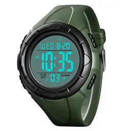 Чоловічий спортивний годинник Skmei 1535 Dive (Зелений) - мініатюра 2