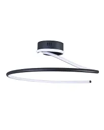 Люстра Goldlux 335722 Diuna LED 1x34W 4000K 4880Lm IP20 чорна