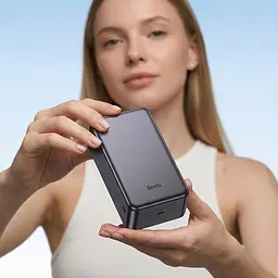 Акумулятор портативний Hoco J160B Original PD 20W magnetic power bank 20000mAh бездротова зарядка - мініатюра 8