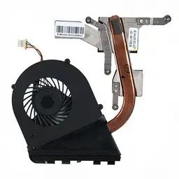 Вентилятор для ноутбука Acer Aspire One 721 (DFS400805L10T), DC (5V, 0.45A), 4pin з термомодулем - мініатюра 2