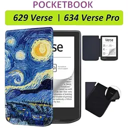 Чохол-книжка BeCover Smart Case для PocketBook 629 Verse / 634 Verse Pro 6" Night (710980) - мініатюра 3