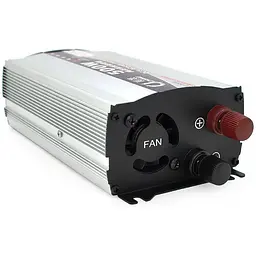 Інвертор напруги Voltronic CJ-500Q (DC:250W), 12/220V з апроксимованою синусоїдою, 1 універсальна розетка, крокодили, BOX - мініатюра 2