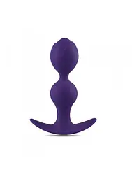Анальна пробка Toyz4lovers Plug-Plug Anale Pull Balls Touch, 11 см (фіолетовий)