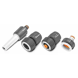 Комплект для поливу Bradas WHITE LINE SOFT 4 елементи на шланг 3/4" (WL-S5500-34K)