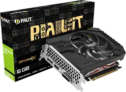 Відеокарта GeForce GTX 1660 Super 6GB Palit StormX OC (NE6166SS18J9-161F) Б/В - мініатюра 4