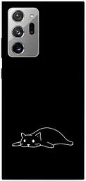 TPU чохол Demsky Lazy cat для Samsung Galaxy Note 20 Ultra