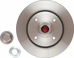 Диск гальмівний Citroen C4 II, Ds4, Peugeot 308 I, 408 I, Ds 4 07-25р TRW (DF6042BS) - мініатюра 3