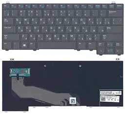 Клавіатура для ноутбука Dell latitude (E5440) Black - мініатюра 3