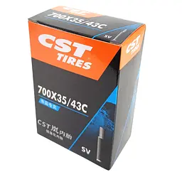Камера велосипедна CST 28 (700x35/43C) AV 48 мм (G0002301)