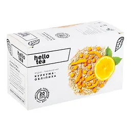 Уцінка. Чай Hello Tea Куркума - Обліпиха 20 пак 50 г 