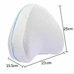 Ортопедична подушка для ніг Contour Leg Pillow гіпоалергенна подушка з пам'яттю - мініатюра 3