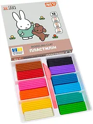 Пластилін "Yes" Miffy 12 кольор. 240гр №540719 - мініатюра 2