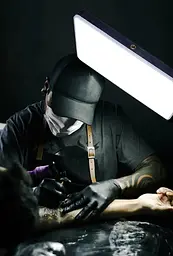 Студійне відеосвітло 15W LED PL-26 лампа панель для фото та відео з регулюванням яскравості 2700К-6500К 23x16 см від USB - мініатюра 5