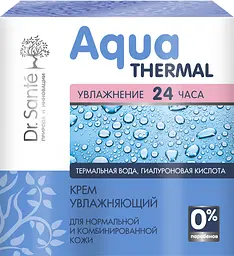Крем Dr. Sante Aqua Thermal зволожувальний для нормальної та комбінованої шкіри 50 мл - мініатюра 2