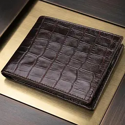 Невелике чоловіче портмоне з натуральної фактурної шкіри Canpellini 21522 коричневе - мініатюра 1