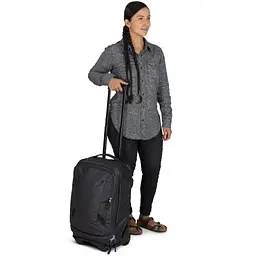 Сумка на колесах Osprey Transporter Wheeled Carry-On 38 L чорна (1054-009.3978) - мініатюра 7