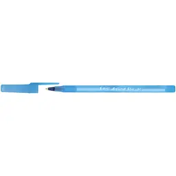 Ручка масляна Bic Round Stic, синя, 8шт в блістері (bc928497) - мініатюра 2