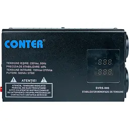 Стабілізатор напруги Conter SVRS-500VA/375W (CR-SVRS-500) [157937] - мініатюра 4