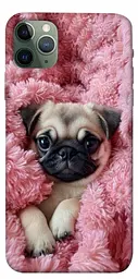 TPU чохол Demsky Мопс у ніжностях для Apple iPhone 11 Pro Max (6.5")