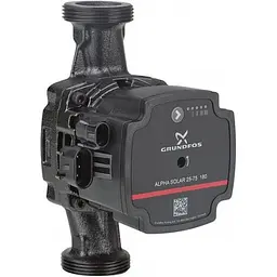 Циркуляційний насос Grundfos Alpha Solar 25-75 180 (98989300)